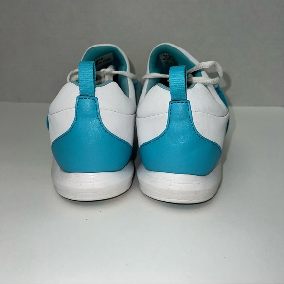 FootJoy FJ Leisure Slip On Golf Shoe White Light Blue 92908 Women Size 11Med - Picture 6 of 10